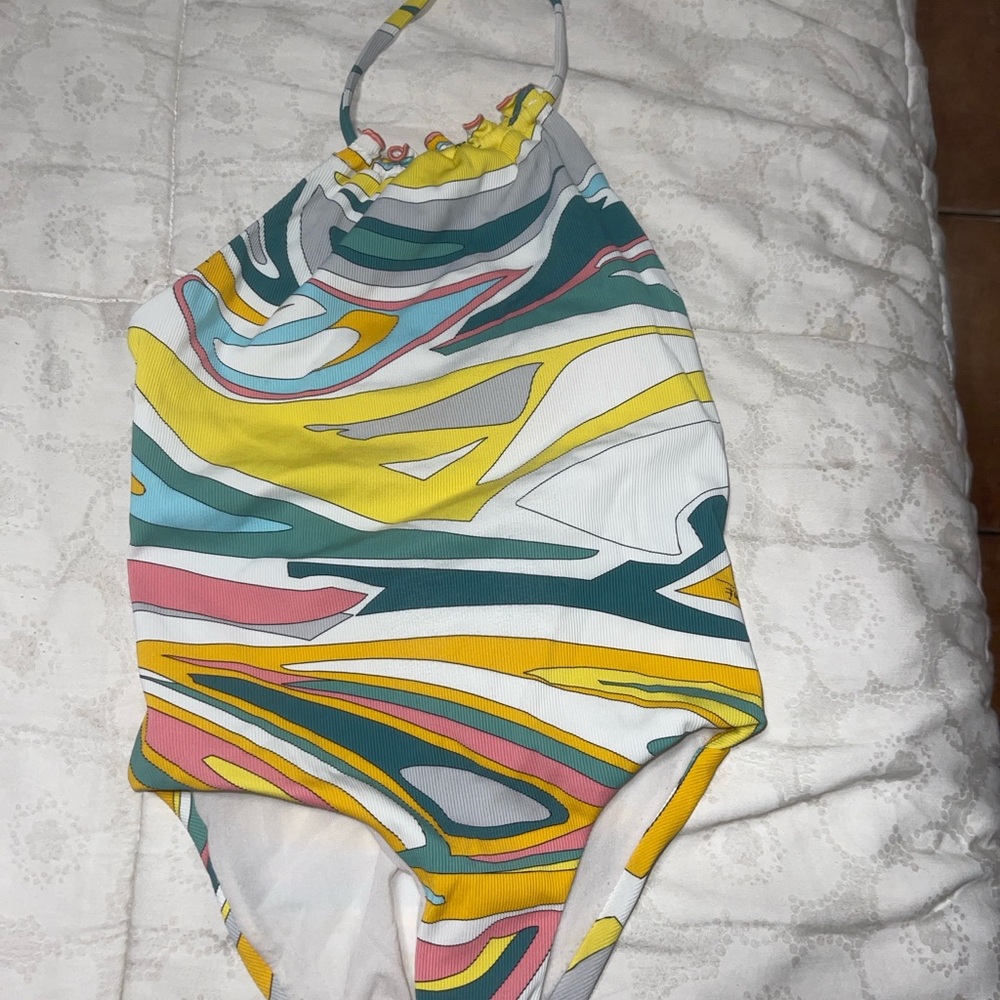 Emilio Pucci Kids Swim One Piece - Multicolor